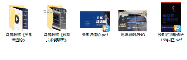 乌鸦救赎《关系缔造论＋预期式求爱》